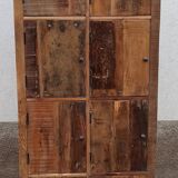 Armoire 8 portes en bois ancien