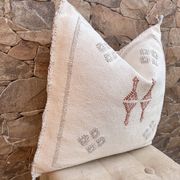 Cactus silk pillow, cactus silk cushion, lumbar pillow, decorative silk pillow