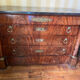 Commode empire avec bronze