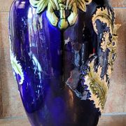 Vase en céramique Art Nouveau 1900