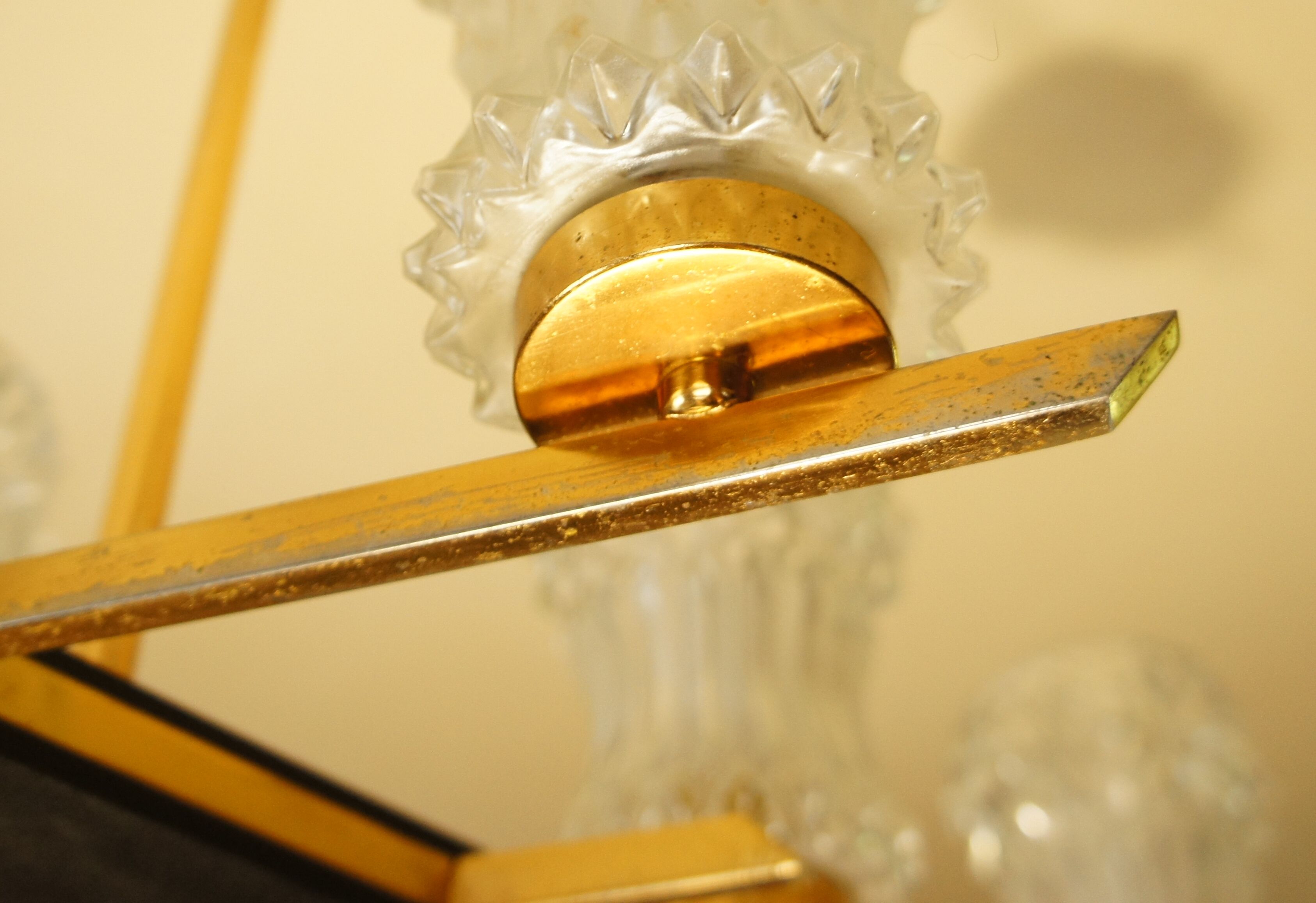 Chandelier 6 fires Maison Arlus