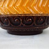 Vintage floor vase Alger decor Bay manufacture, Germany 1960