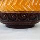 Vintage floor vase Alger decor Bay manufacture, Germany 1960