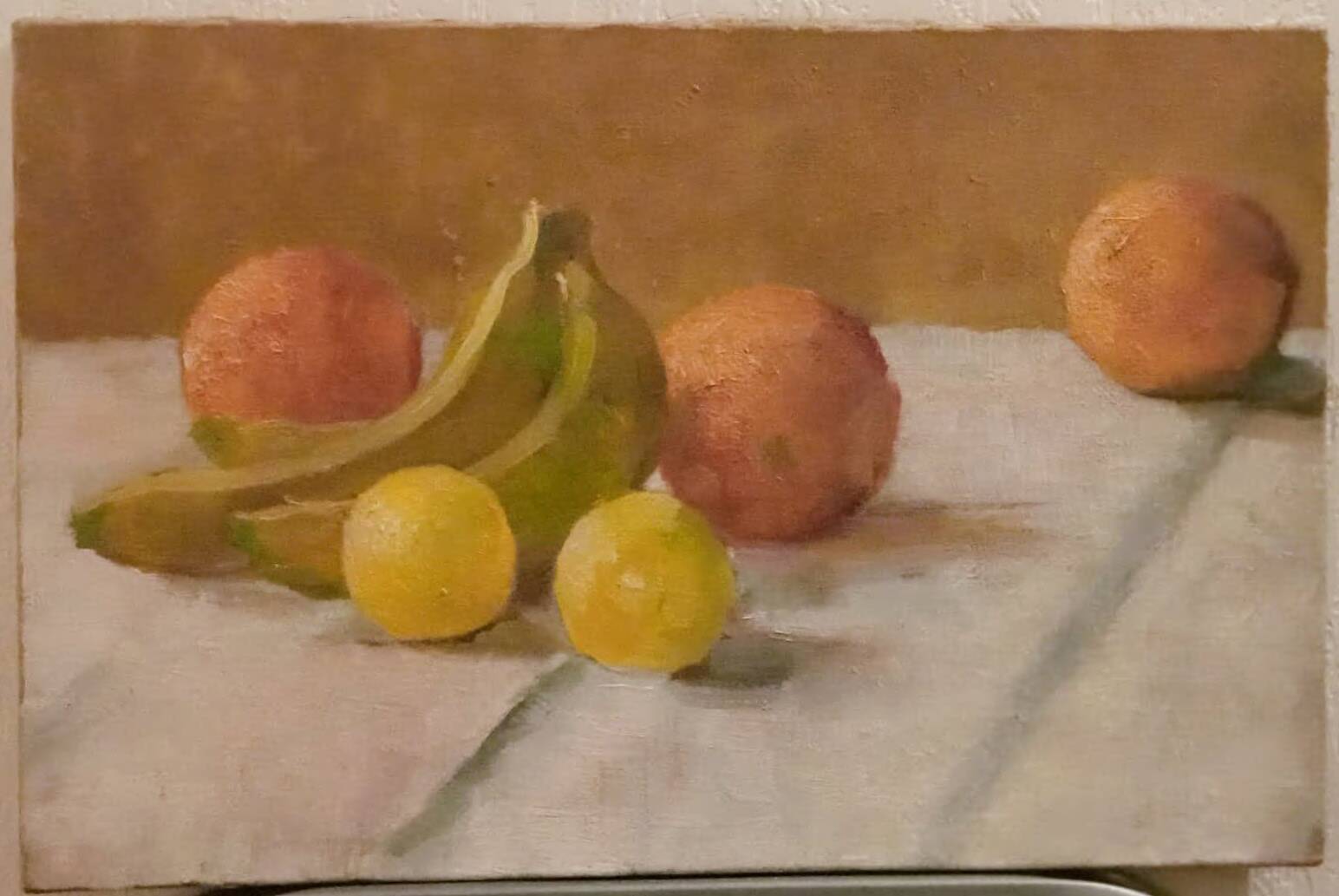Oil on canvas old still life unsigned
