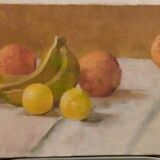 Oil on canvas old still life unsigned
