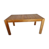 Solid pine extending table