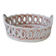 Ludwigsburg Porcelain Reticulated Bascket or Openwork Basket Dimensions 22,5cm