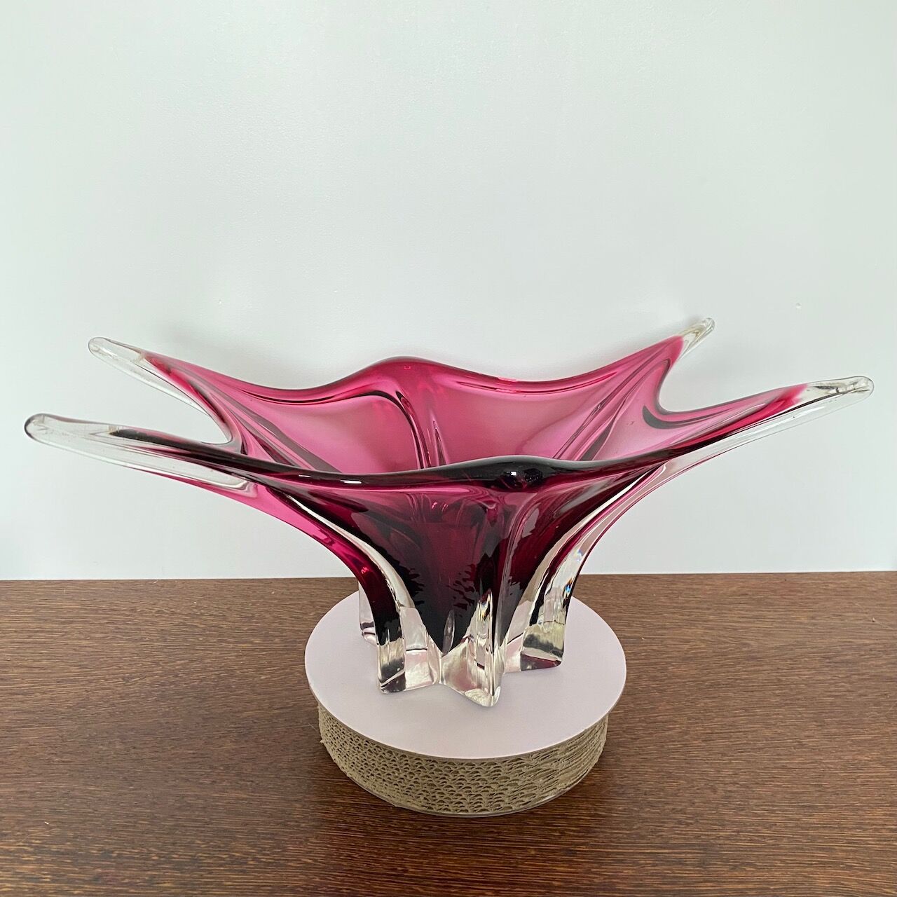 Large Murano centerbowl - Sommerso technique