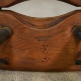 Pair of Pirkka stools by Ilmari Tapiovaara for Laukaan Puu (first edition, stamped) 1950s