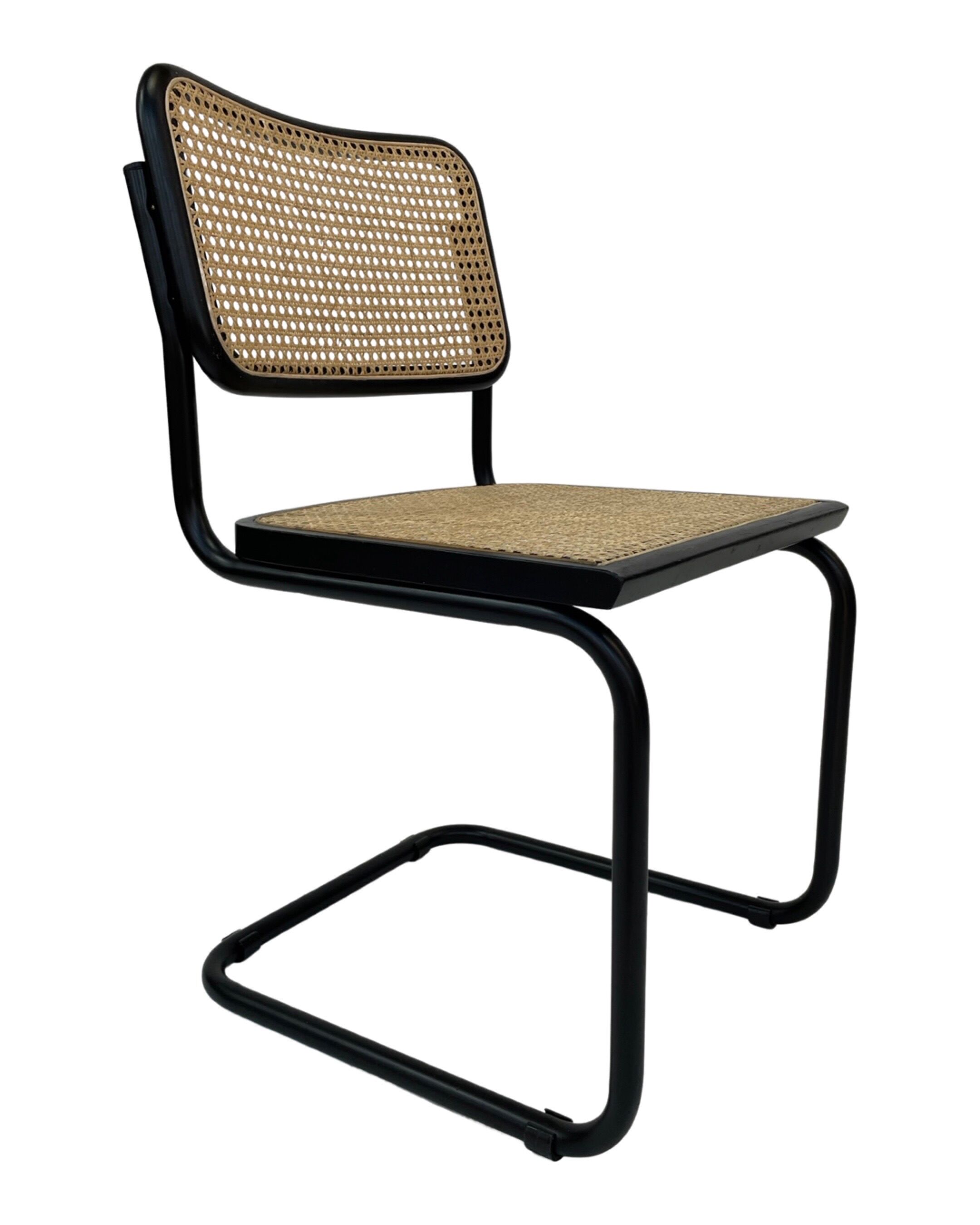 Cesca design chair b32 model in black set of four