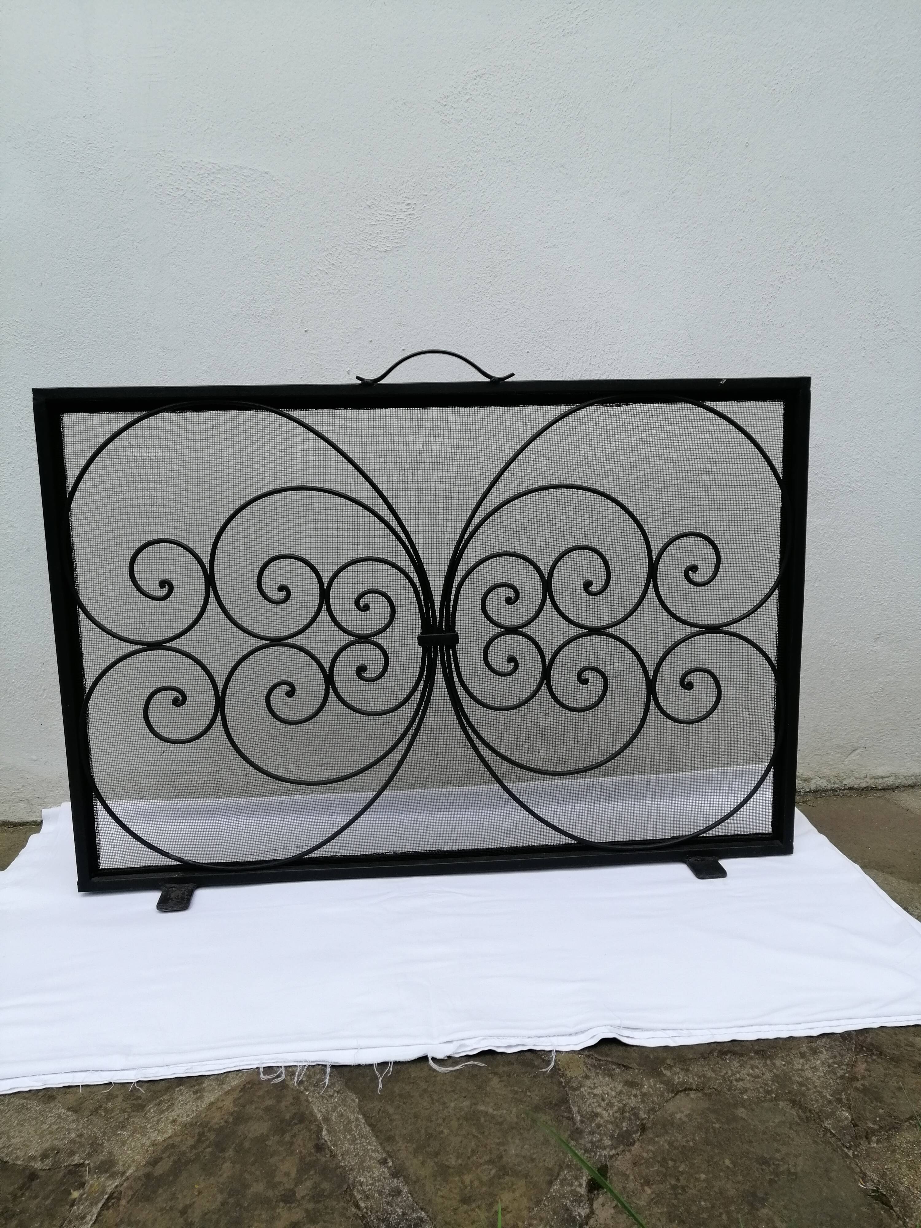 Wrought iron firewall