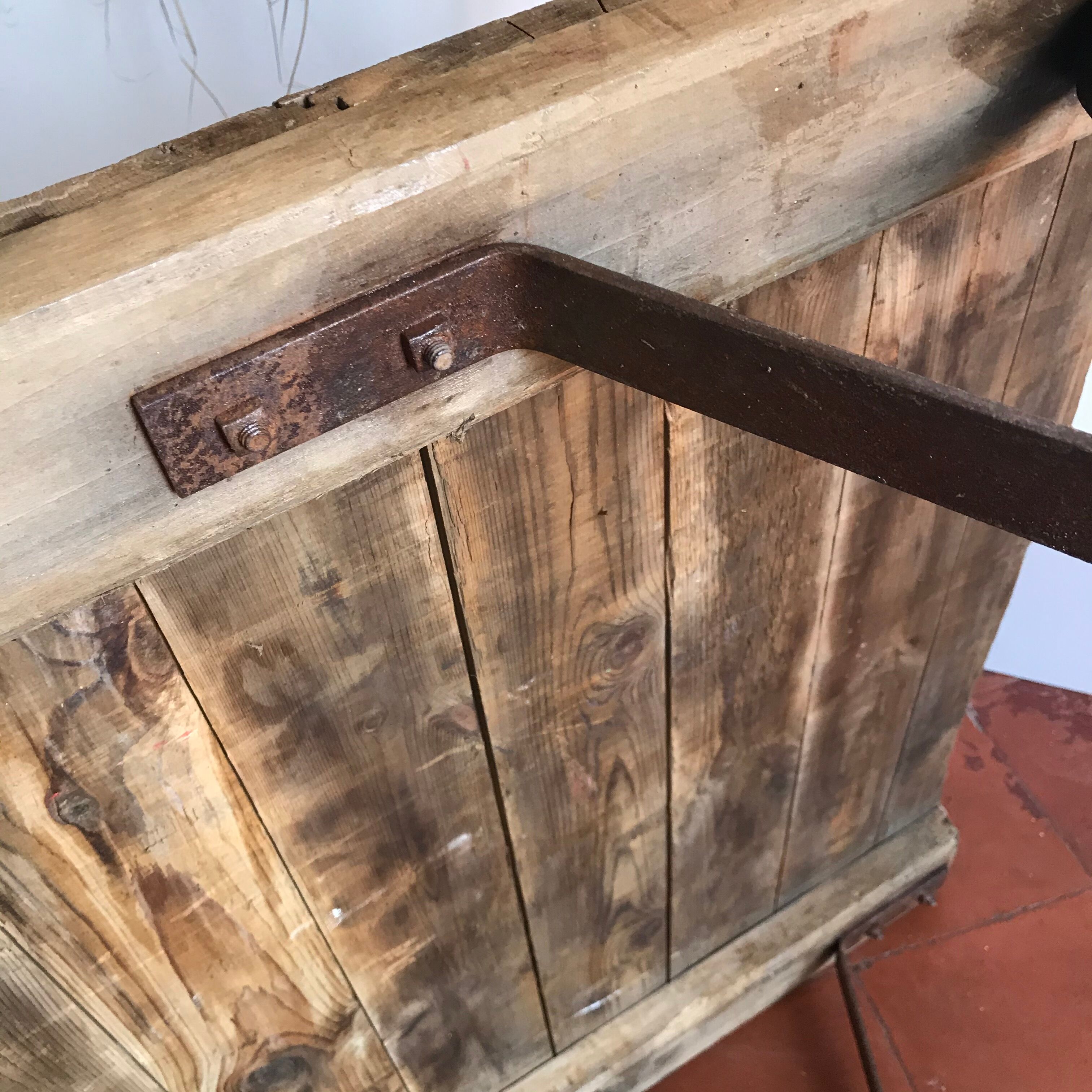 Industrial coffee table