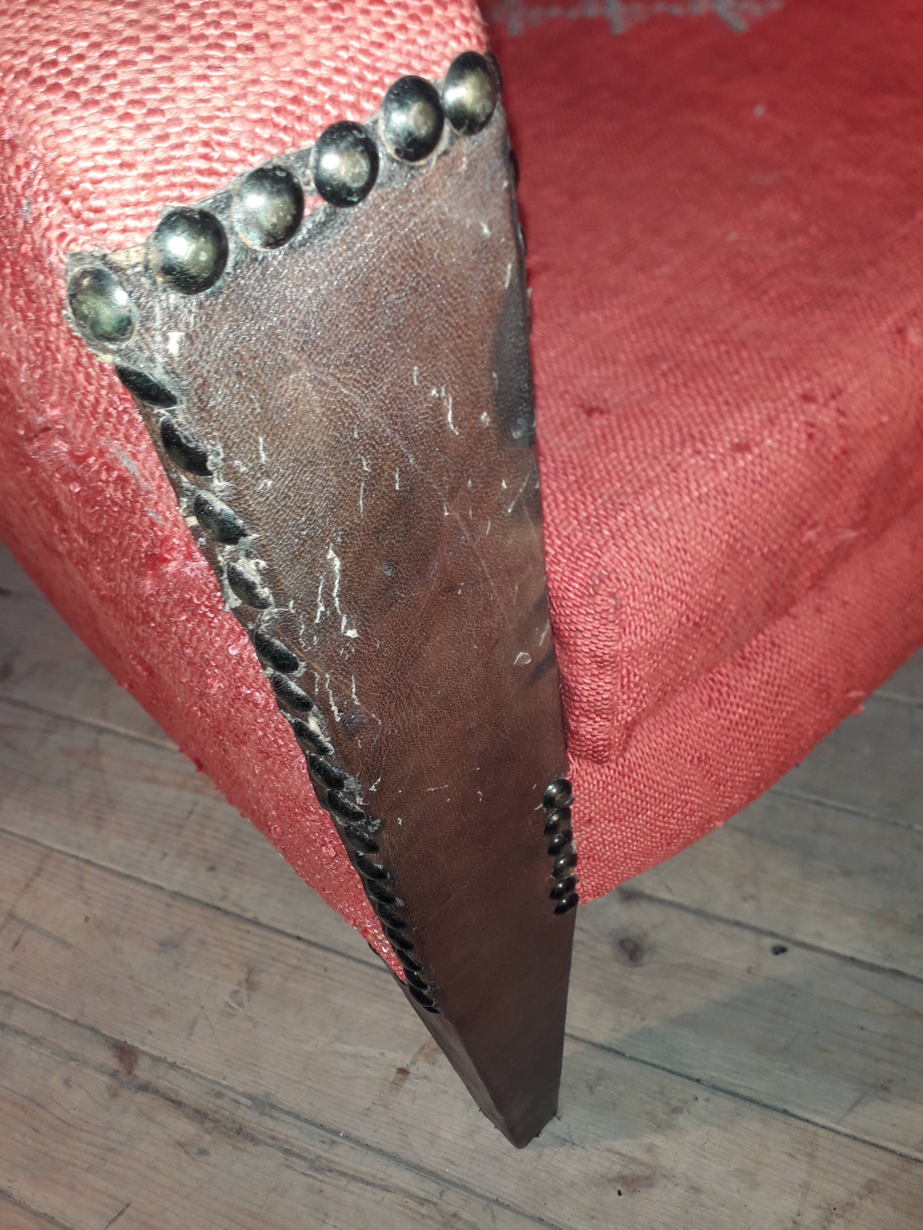 South American club chair
