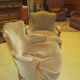 Paire de fauteuils style louis XV