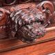 Library and buffet in antique Renaissance style. Beautiful sculptures. Solid oak. France. 19th century.