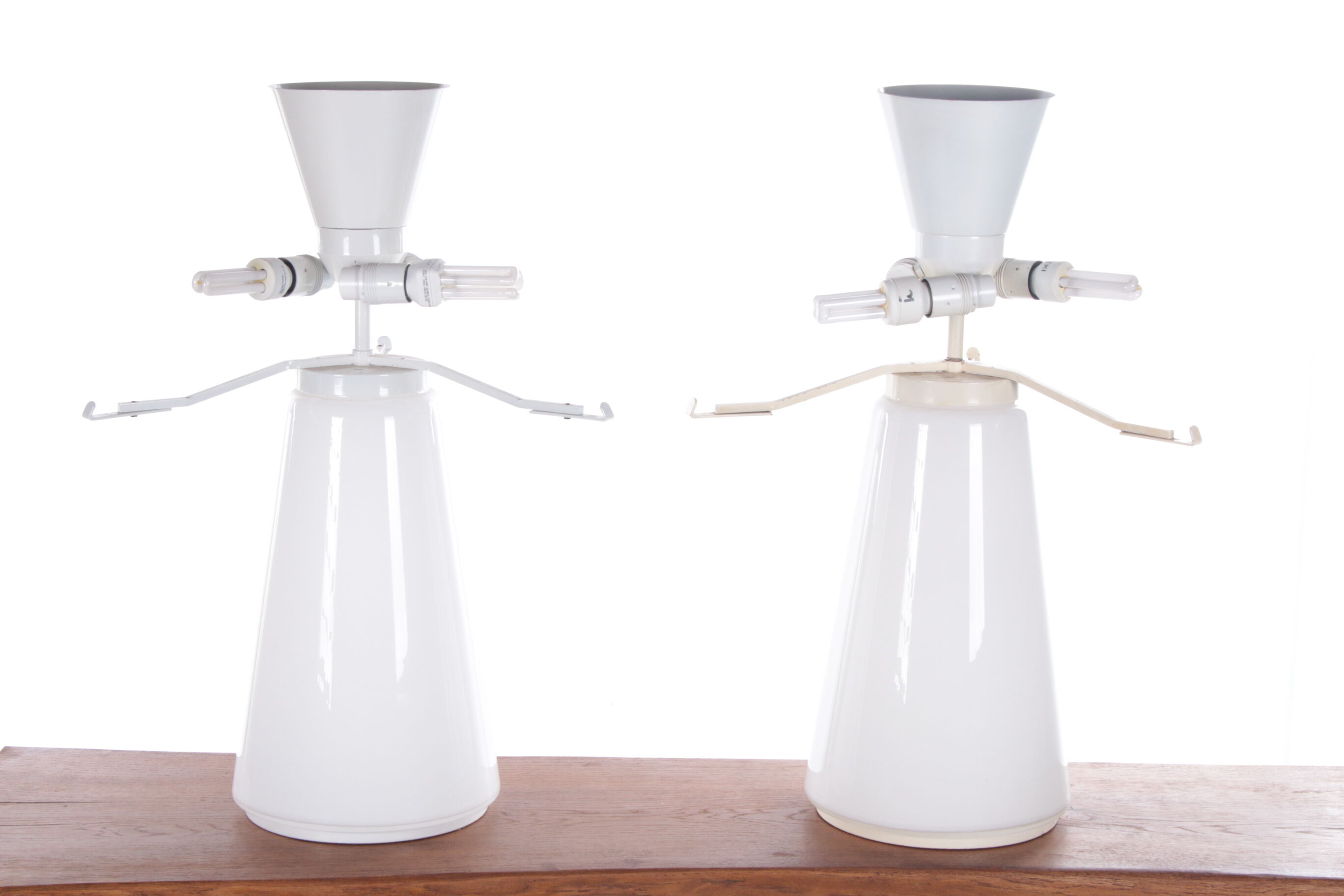 Set murano table lamps handmade, 1970s