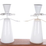 Set murano table lamps handmade, 1970s