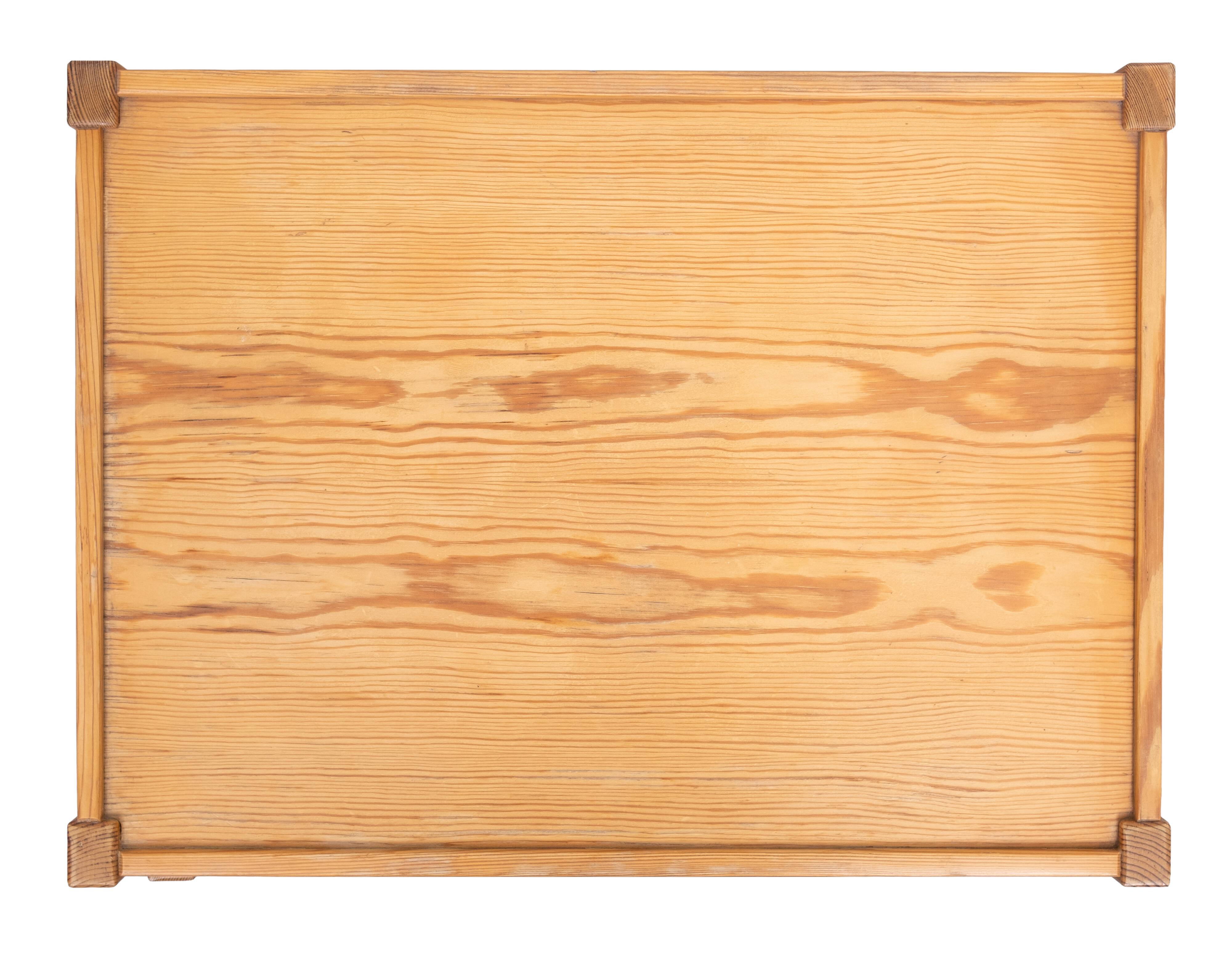 Solid Pine nesting tables Design Kurt Østervig 1960s Denmark