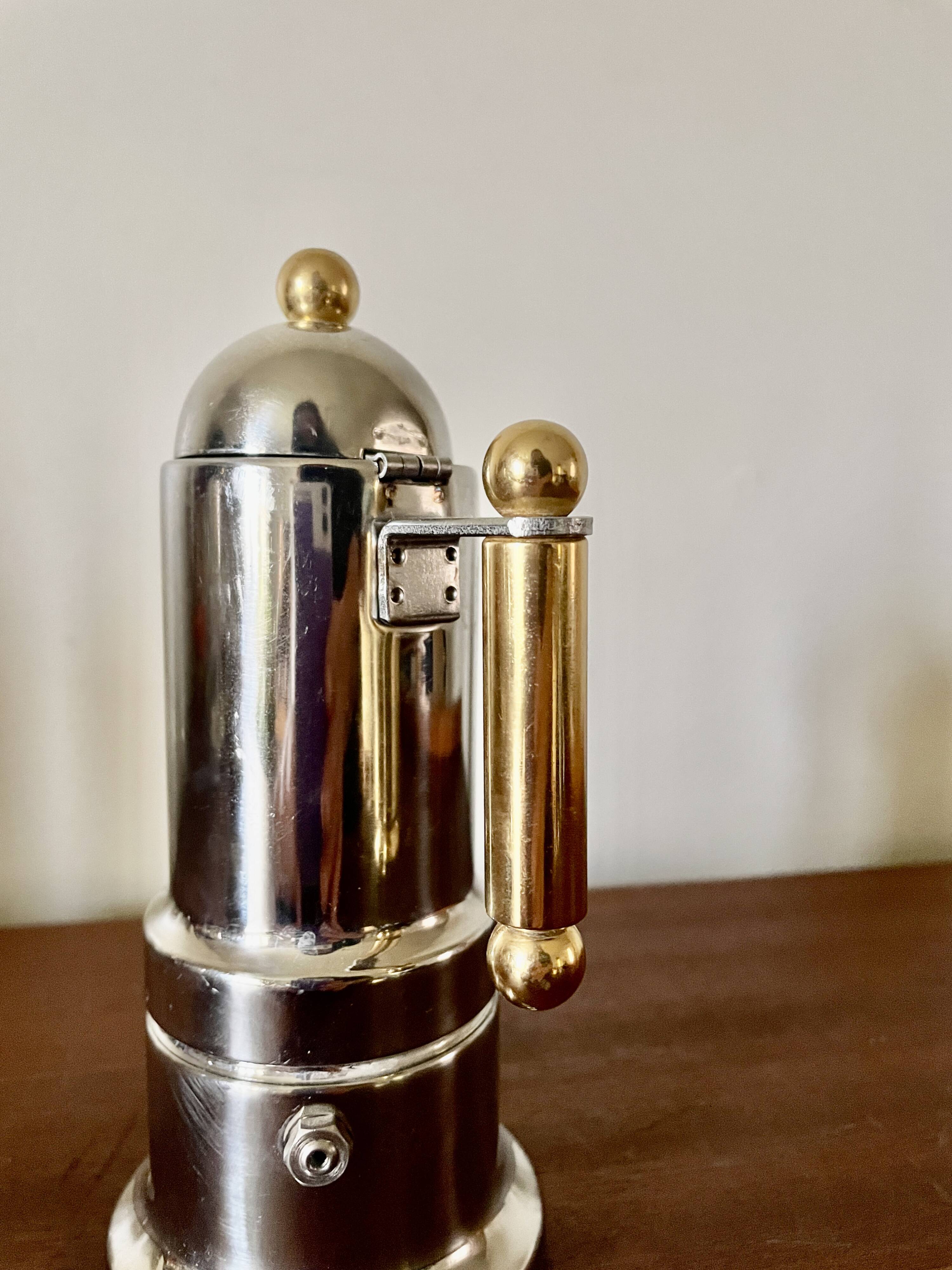 Vev Vigano Kontessa 1-cup cafetière, kettle, Italy