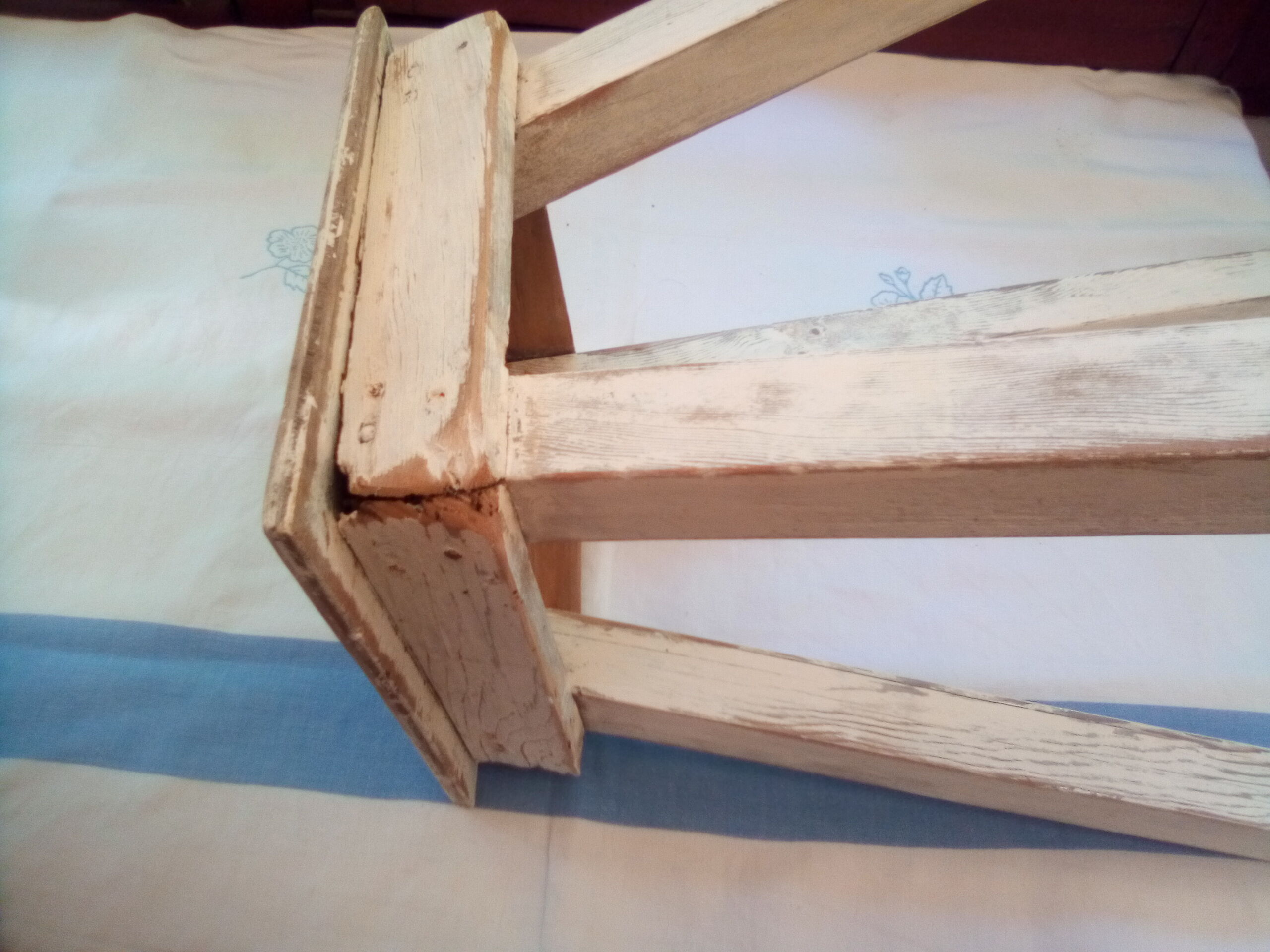 Wooden workshop top stool
