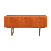 Restored Teak Retro Elliots of Newbury Short Sideboard