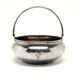 Basket sugar bowl, silver-plated brass, Germany, 1920s