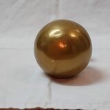 Golden brass stair ball