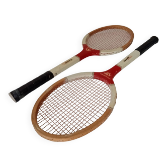 Pair of vintage 70s rackets