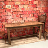Old oak farmhouse table