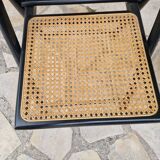 Vintage cane folding chair