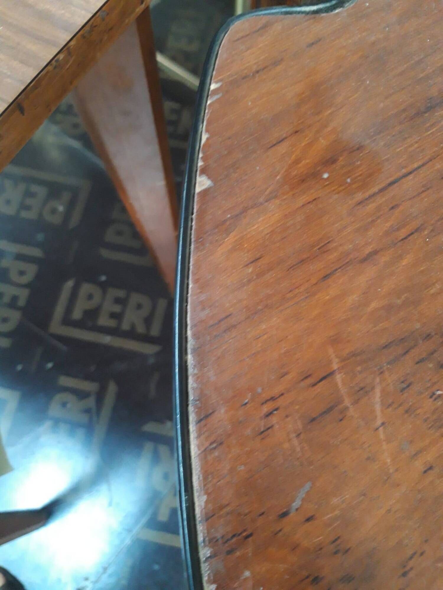 1960s round table - Convertible into a game table