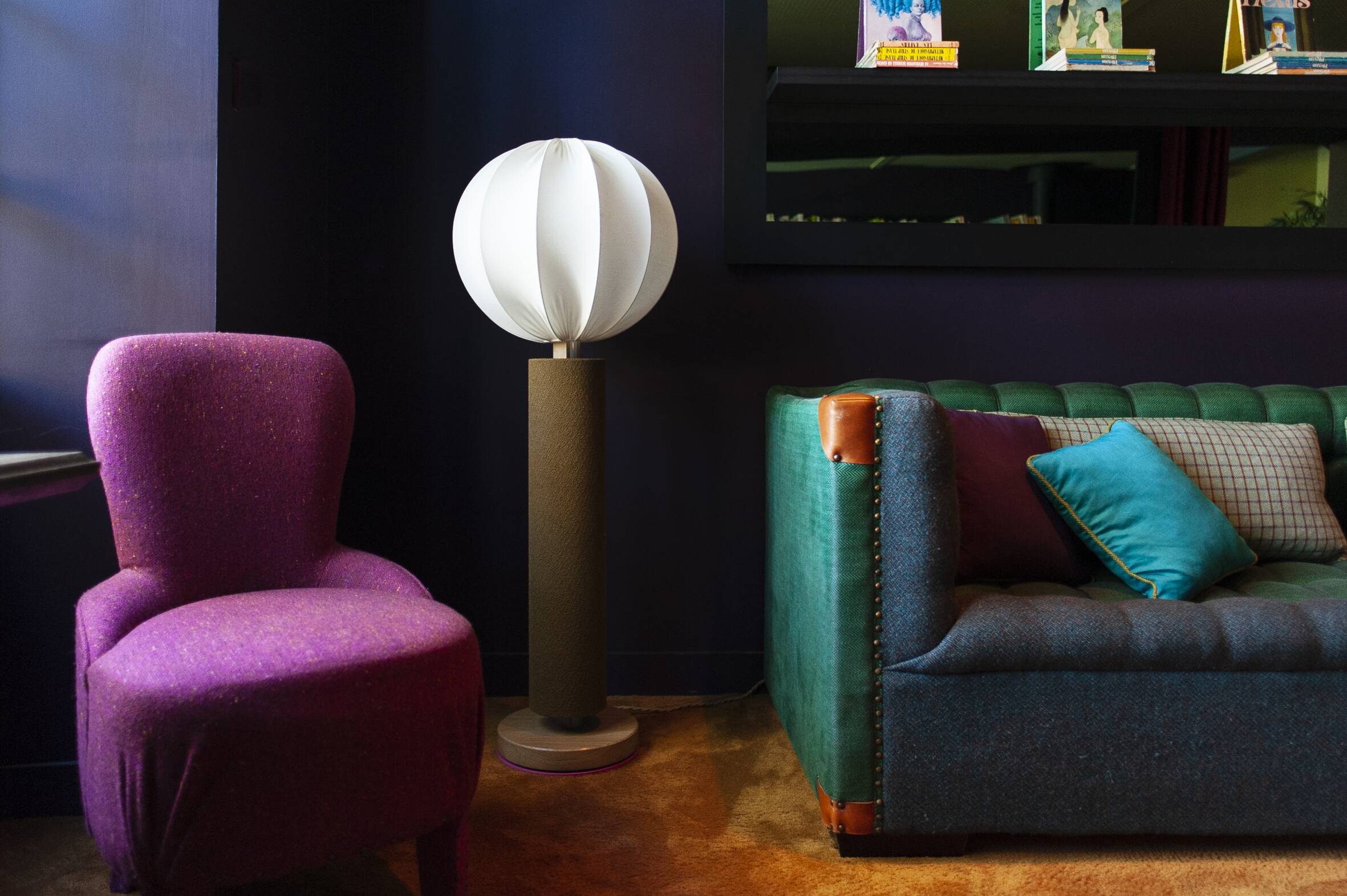 Mima #1 Floor Lamp, 2000s, Cotton / Angélique Delaire /