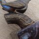 Art Deco bookends signed Jamar – birds in spelter on marble