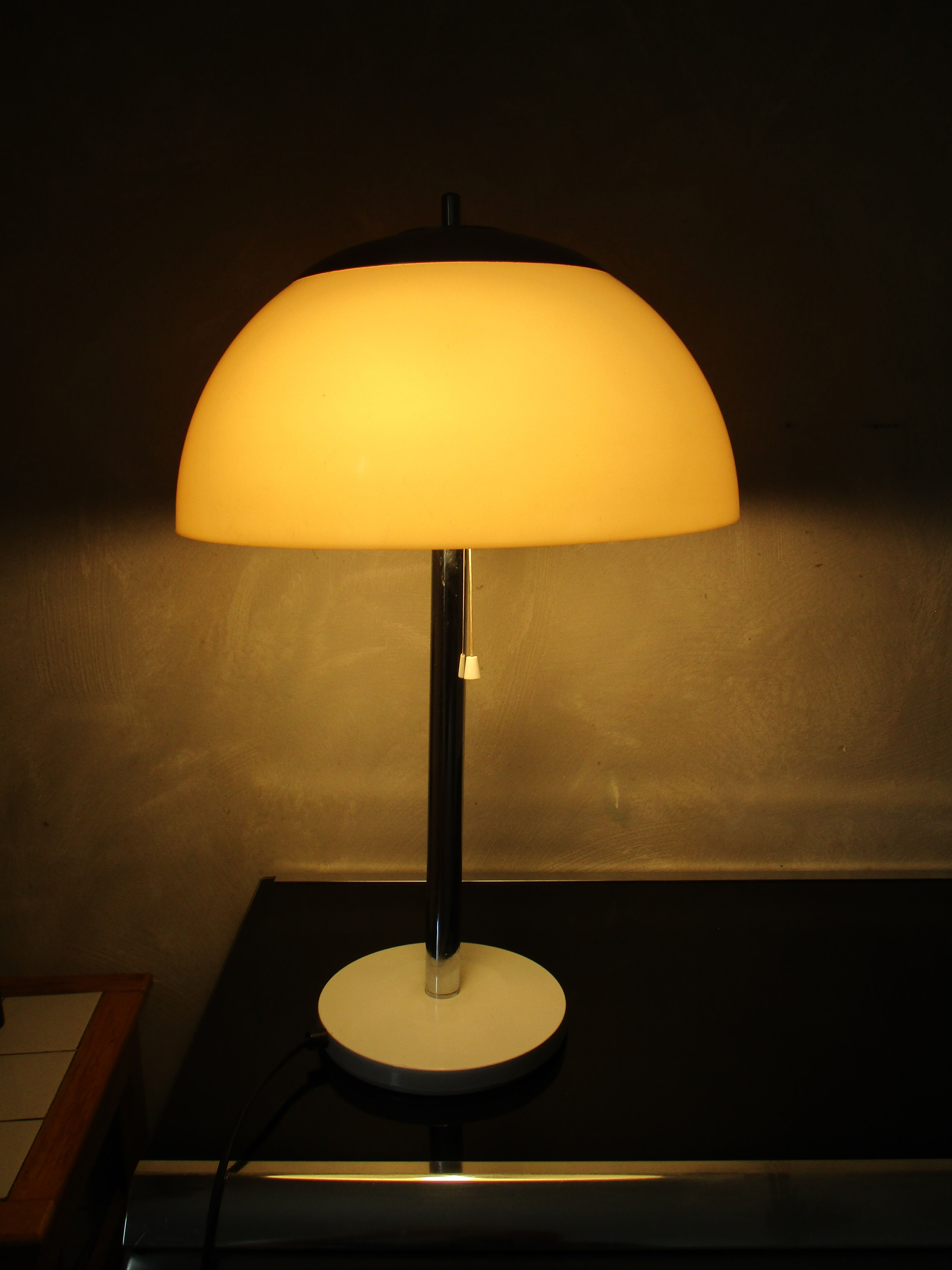 Lampe champignon unilux vintage années 70