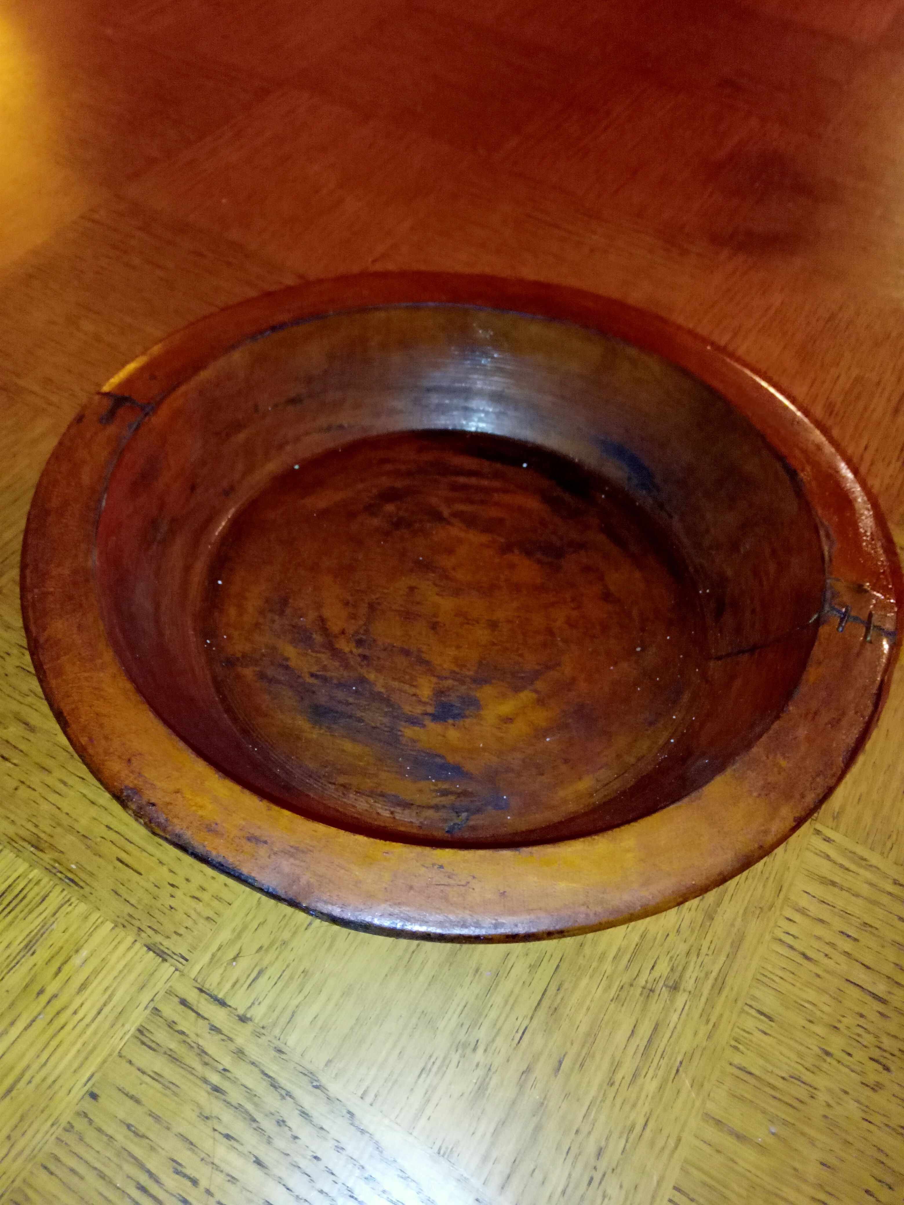 Wooden bowl