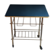Electrophone door table, magazine door
