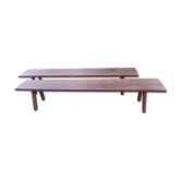 Paire de bancs