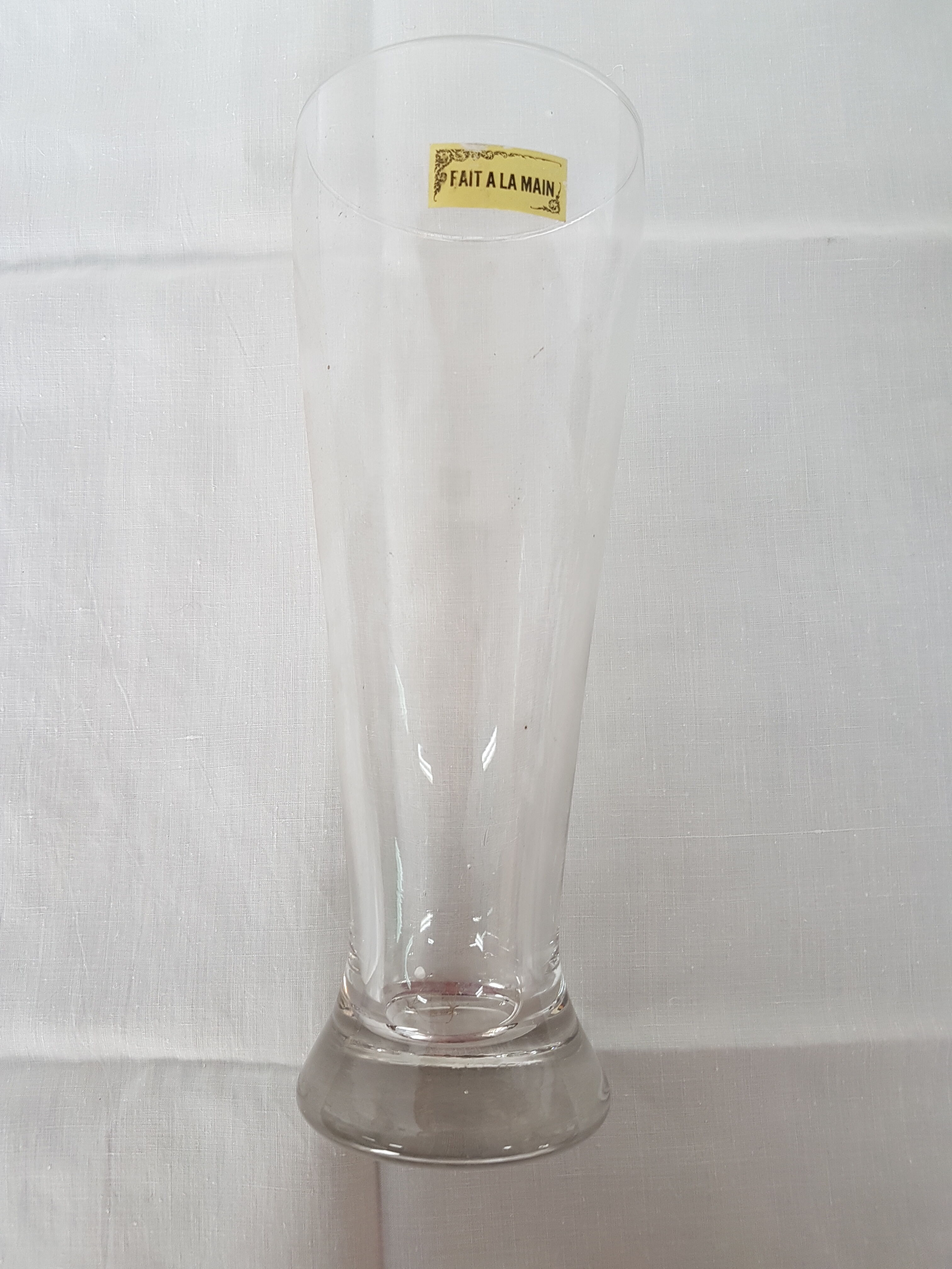 Set of 6 old glasses to beer to coffee 50 years