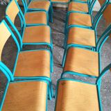 Lot of 13 adult Mullca school chairs