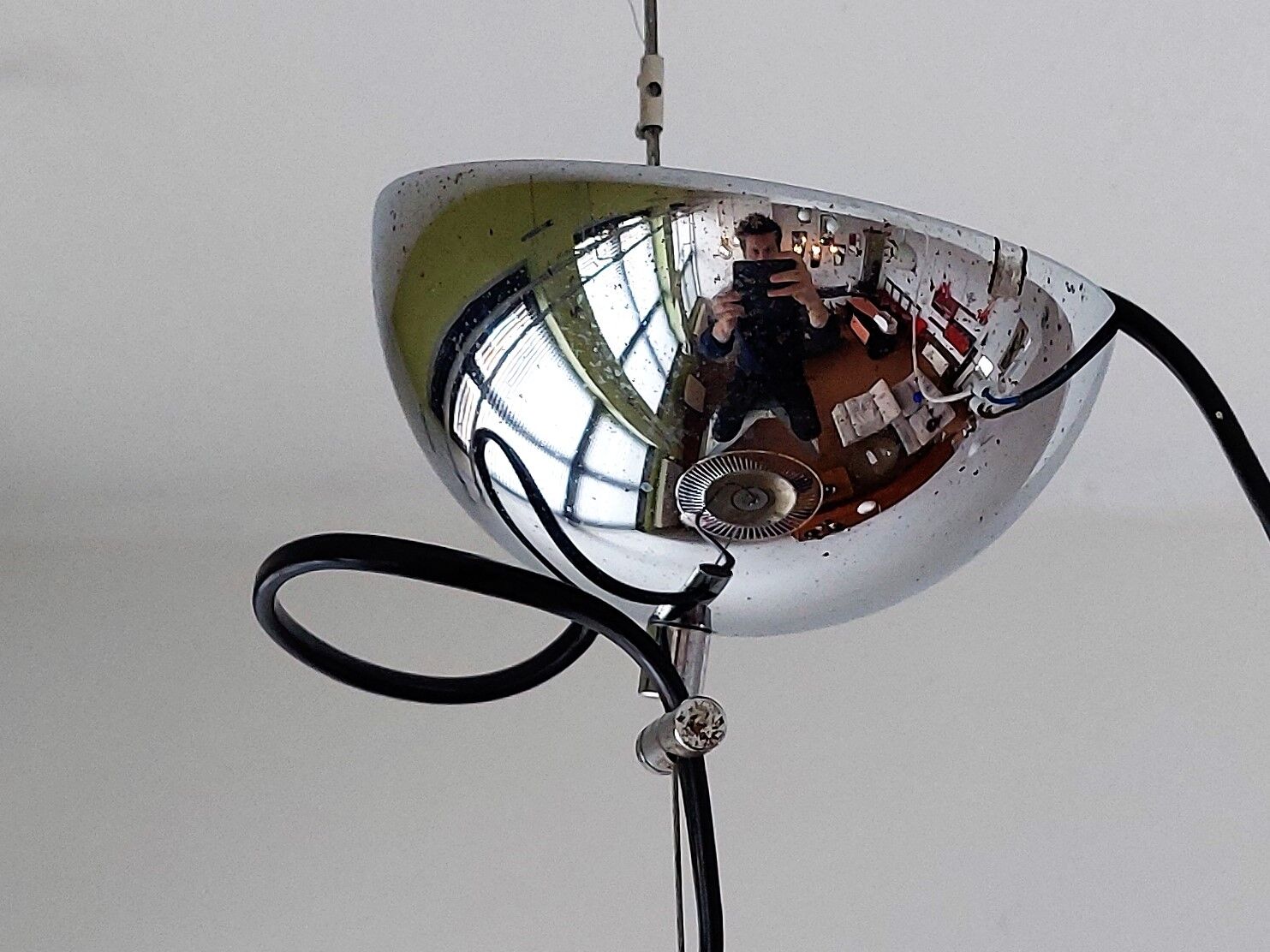 'Moana' pendant lamp by Luigi Massoni for Harvey Guzzini, Italy 1960's