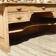Exceptional commercial bank counter, professional furniture, kitchen island.
