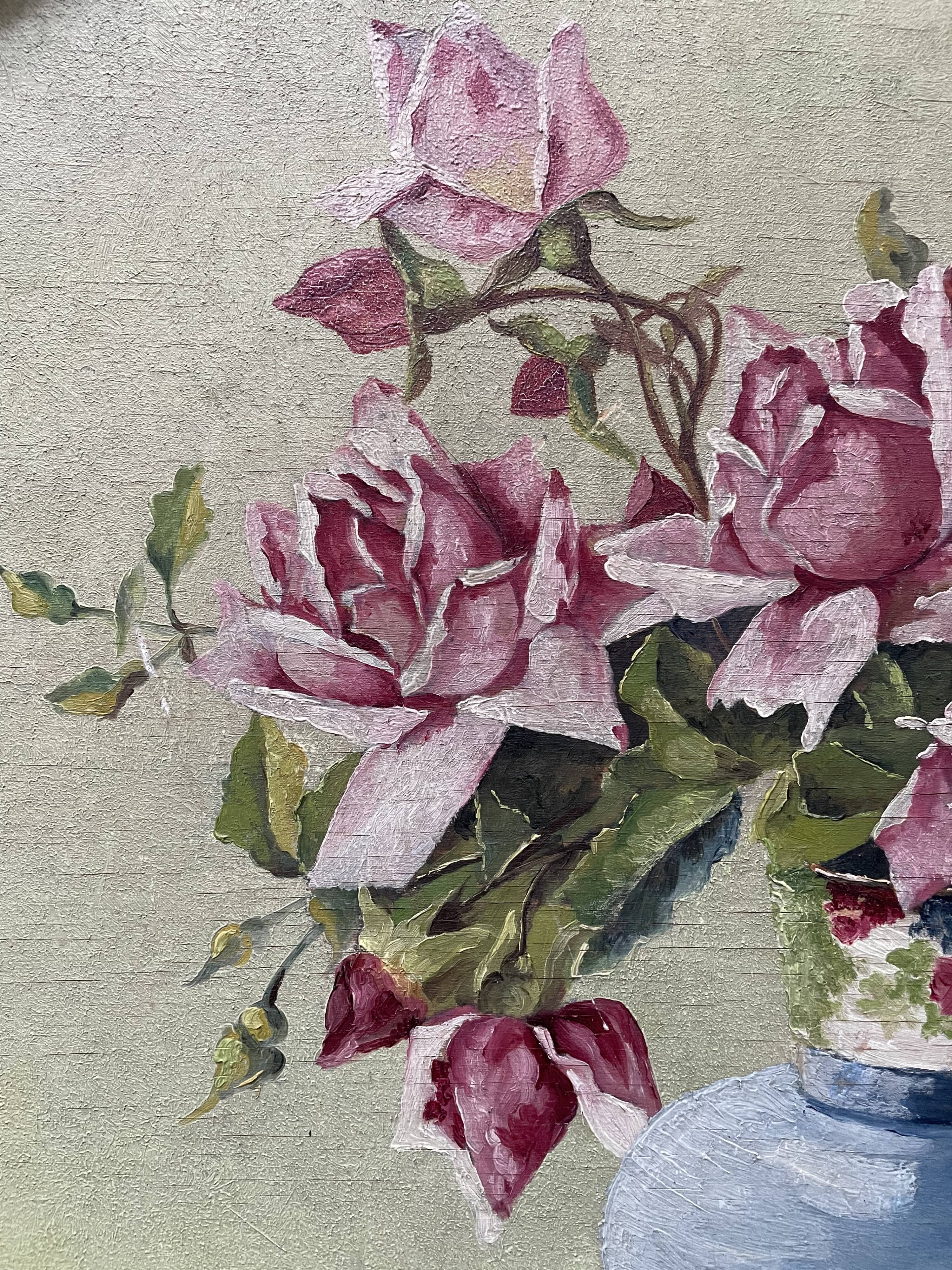 Old still life painting