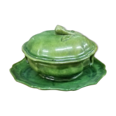 Biot varnished earth soup with its display