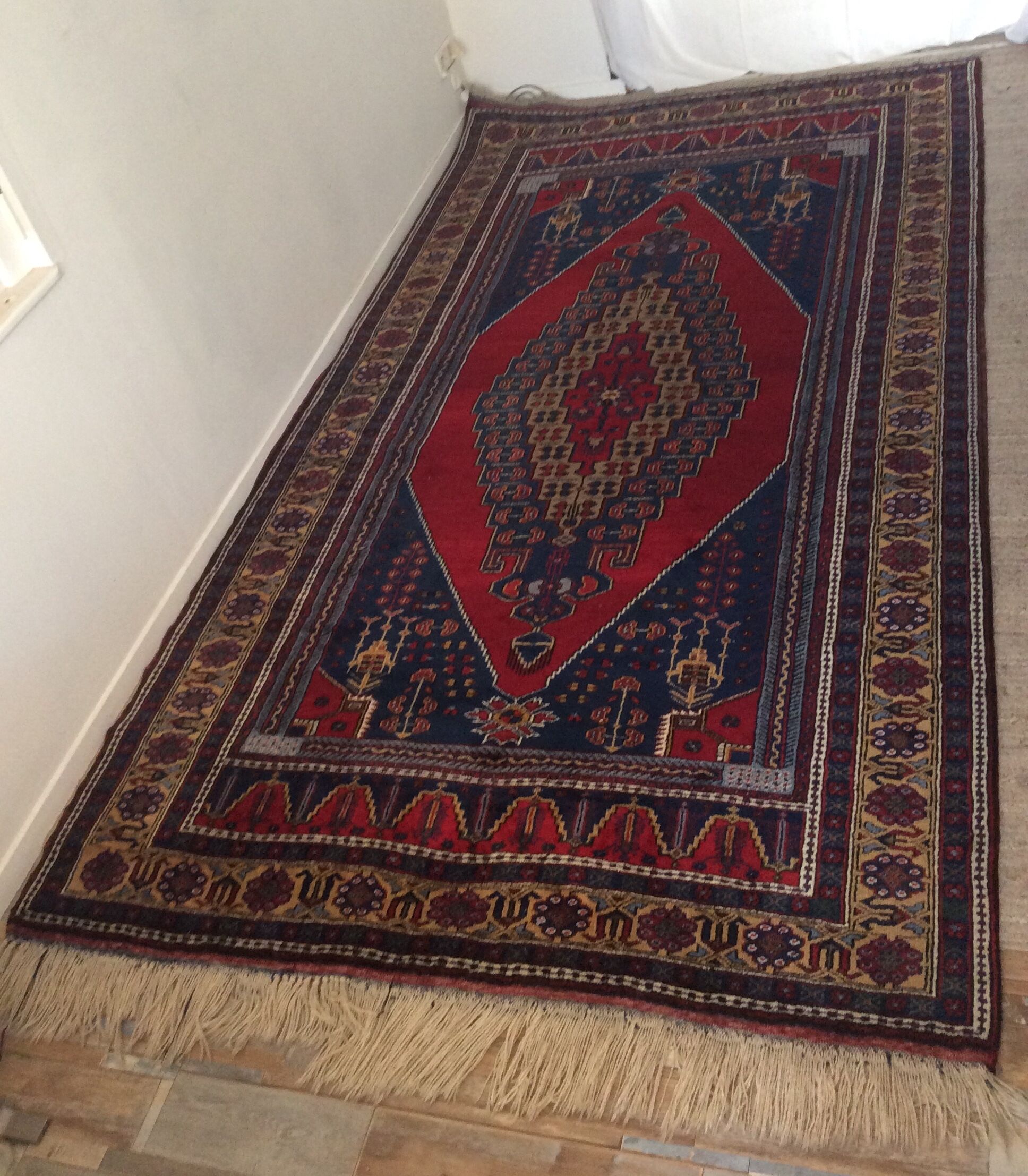 Old Afghan carpet 330x 170cm
