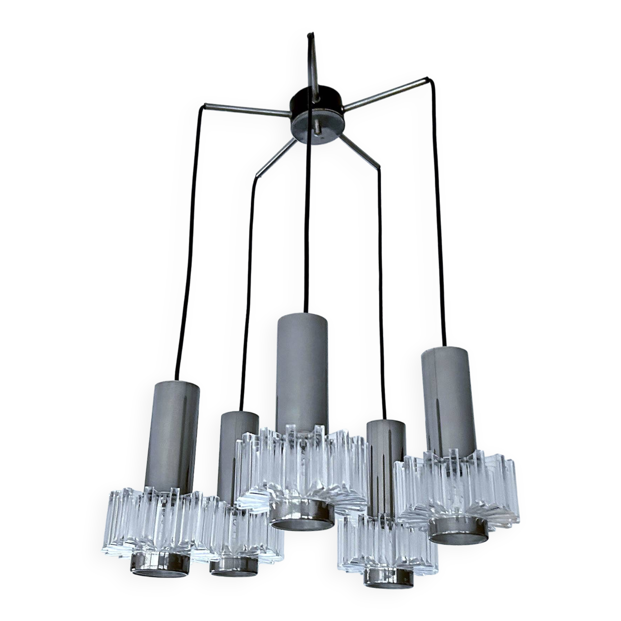 Lampe italienne vintage de l'ère spatiale