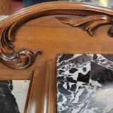 Art Deco period sideboard in blond walnut circa 1940