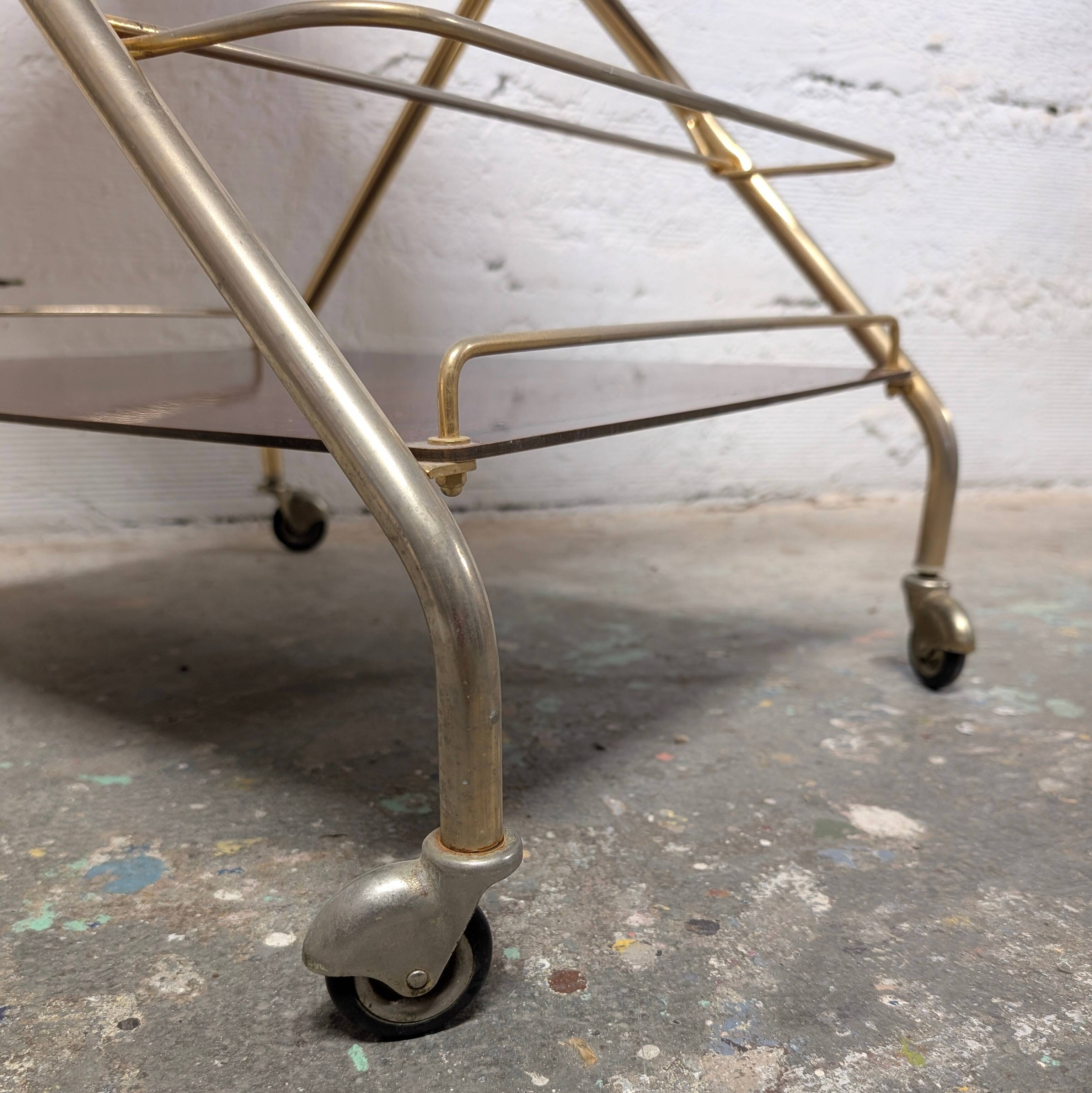 Vintage rolling trolley