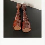 Scandinavian candle holder duo