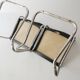 pair of Cesca chairs by Marcel Breuer 1960s 1970s in vintage cane