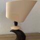 Stylised boat lamp on the wave - Louis Drimmer - 1970s